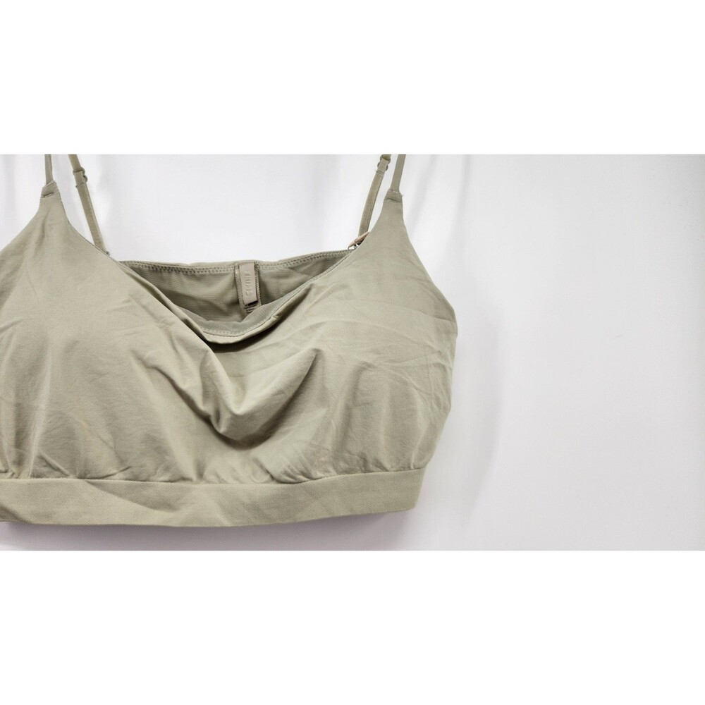 SKIMS XL Elm Soft Smoothing Seamless Longline Bralette Molded Cup‎ NWT - Picture 2 of 4